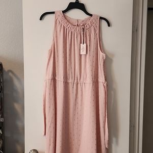 Juicy Couture 2X peachskin color dress